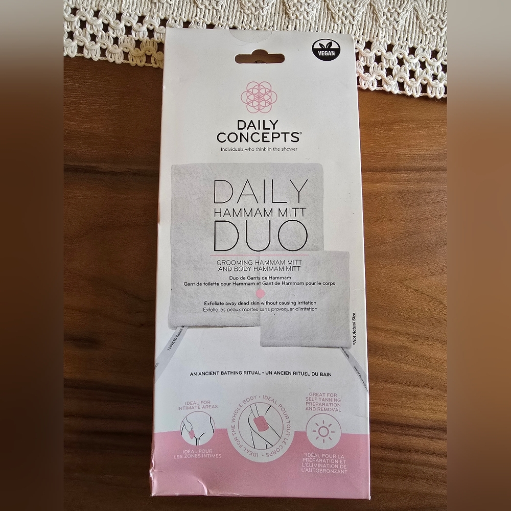 Daily Concepts Hammam Mitt Duo
